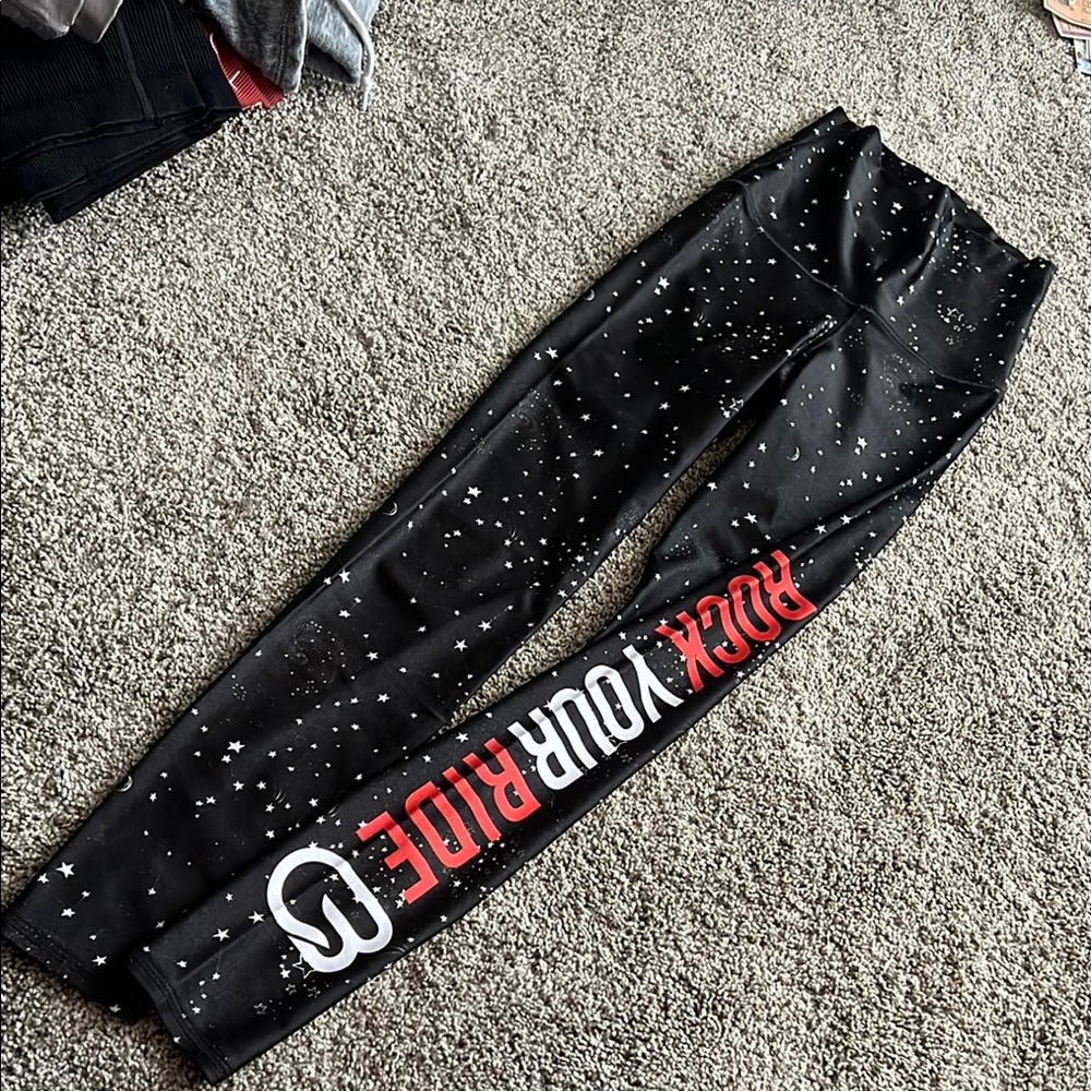 Emily Hsu Cyclebar Rock Your Ride Leggings